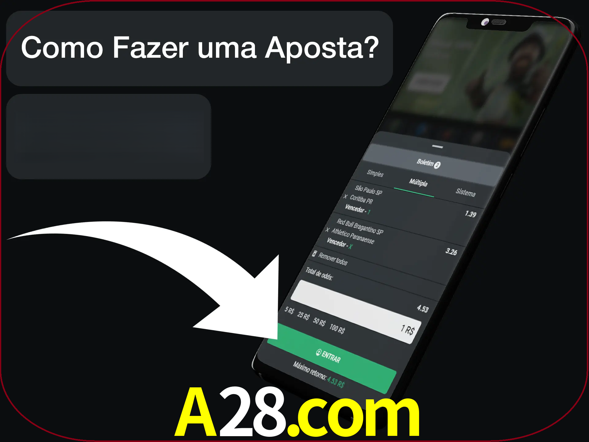 Preencha sua aposta e aguarde o resultado.