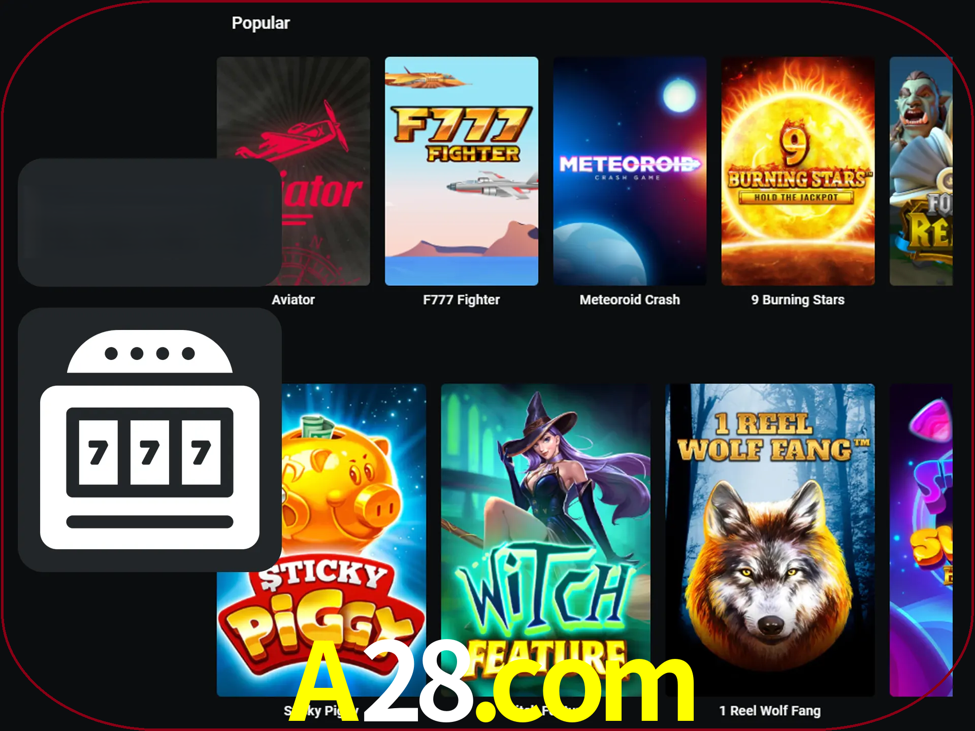 Gire seus slots de dinheiro favoritos.